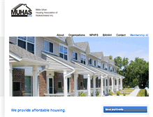 Tablet Screenshot of muhas.ca